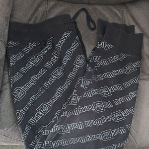 Walt Disney World Black Joggers, size L